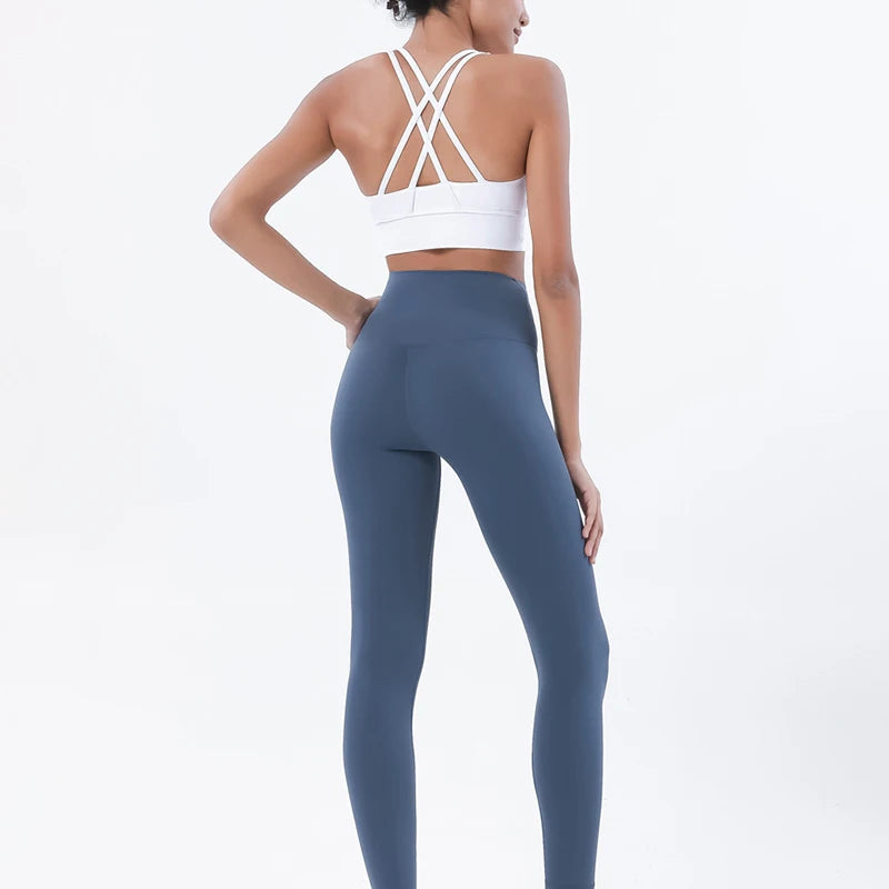 SOISOU Women’s Nylon Yoga Set — 2‑Piece Breathable Tracksuit