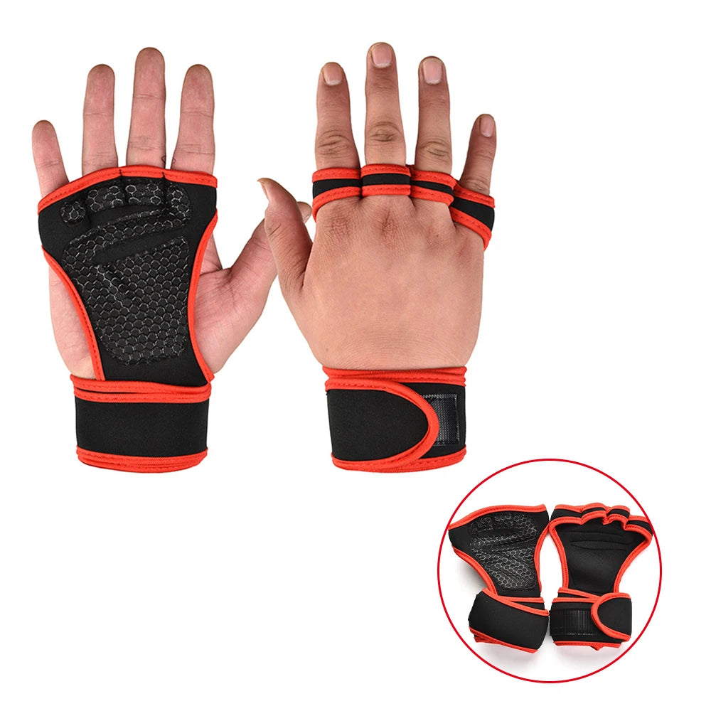 Unisex Weightlifting Gloves — Wrist & Palm Protection