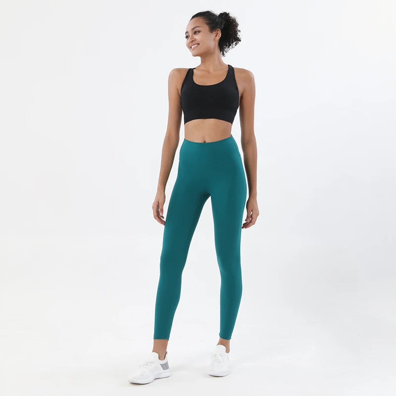 SOISOU Women’s Nylon Yoga Set — 2‑Piece Breathable Tracksuit