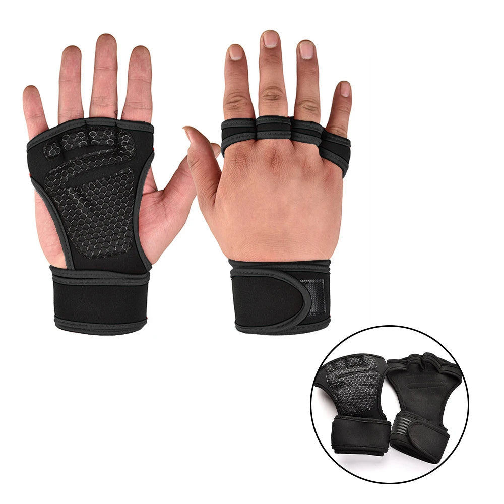 Unisex Weightlifting Gloves — Wrist & Palm Protection