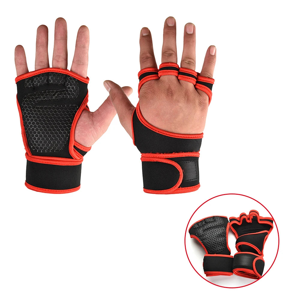 Unisex Weightlifting Gloves — Wrist & Palm Protection