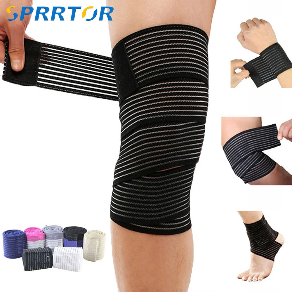 Adjustable Compression Wrap — 40–200cm Multi‑Use Support
