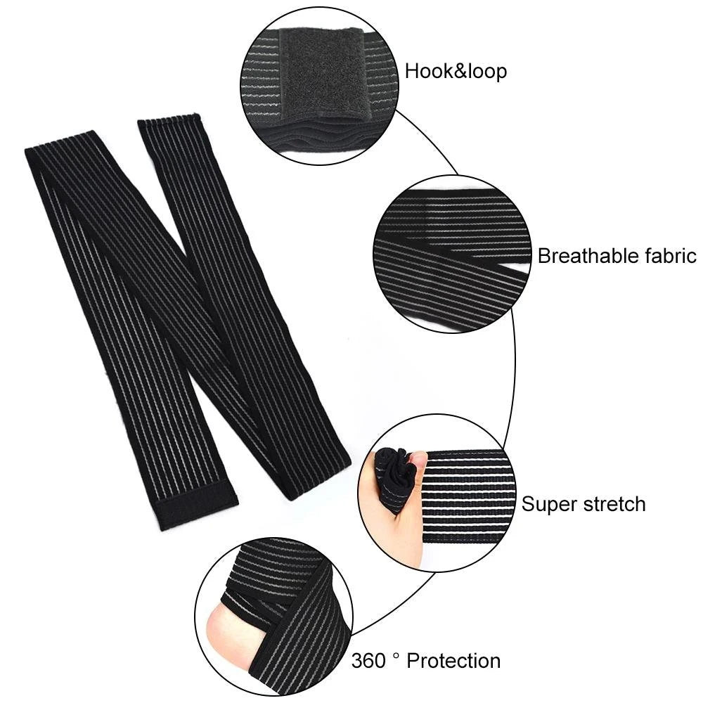 Adjustable Compression Wrap — 40–200cm Multi‑Use Support