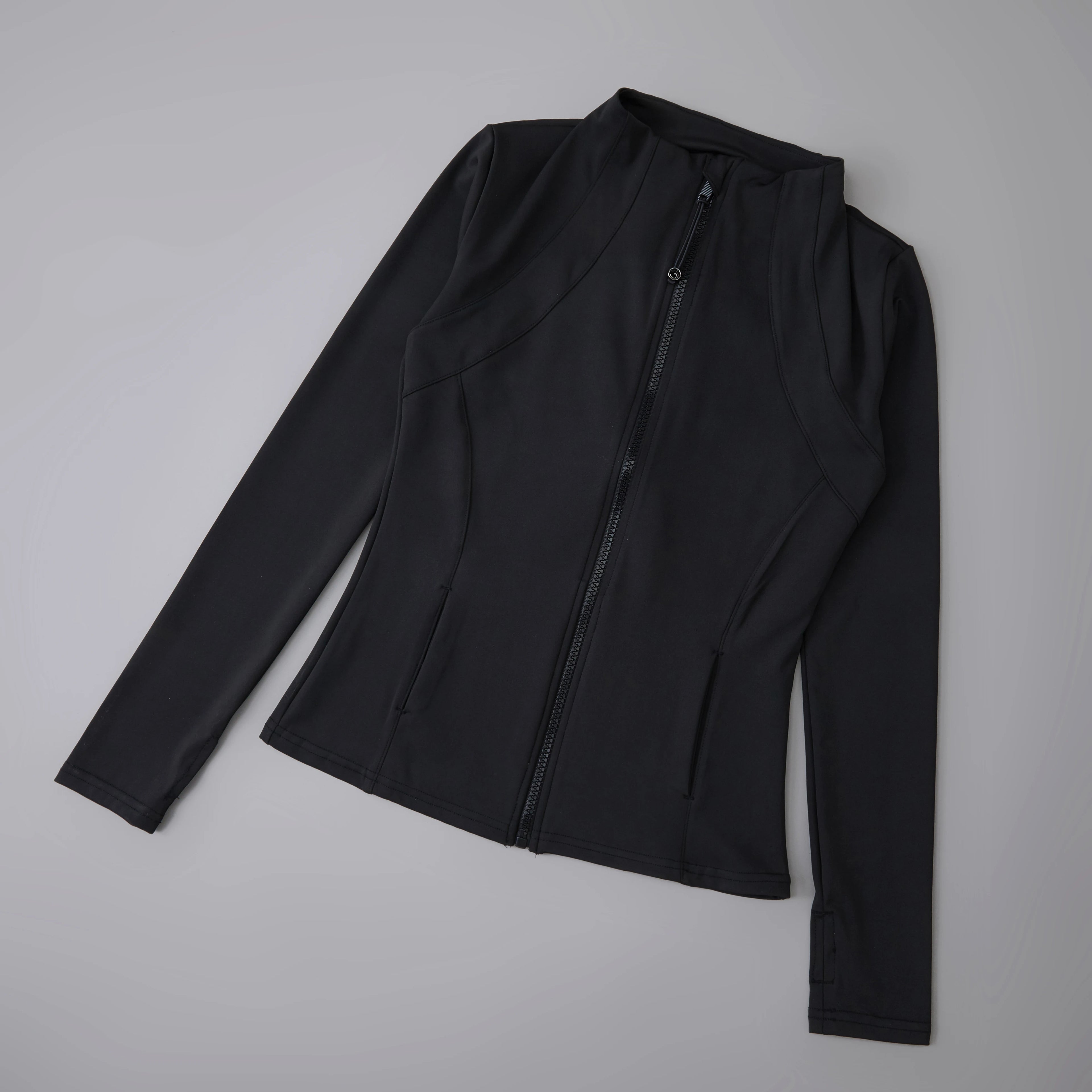 Women’s Windbreaker Sports Jacket — Long Sleeve Active Top