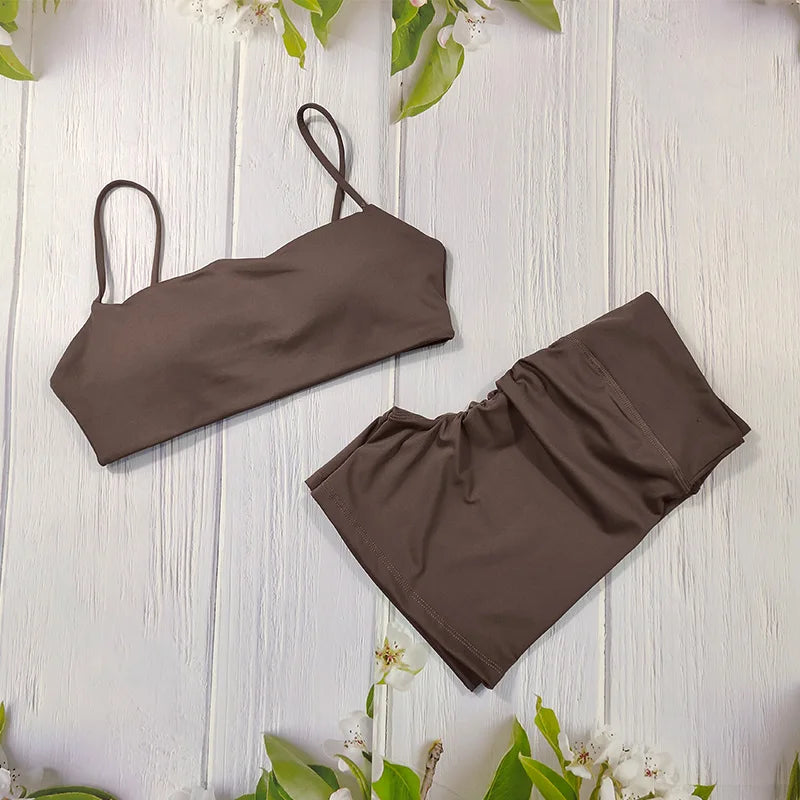 Butt Lifting Women’s Gym Set — High‑Waist Shorts and Training Underwear