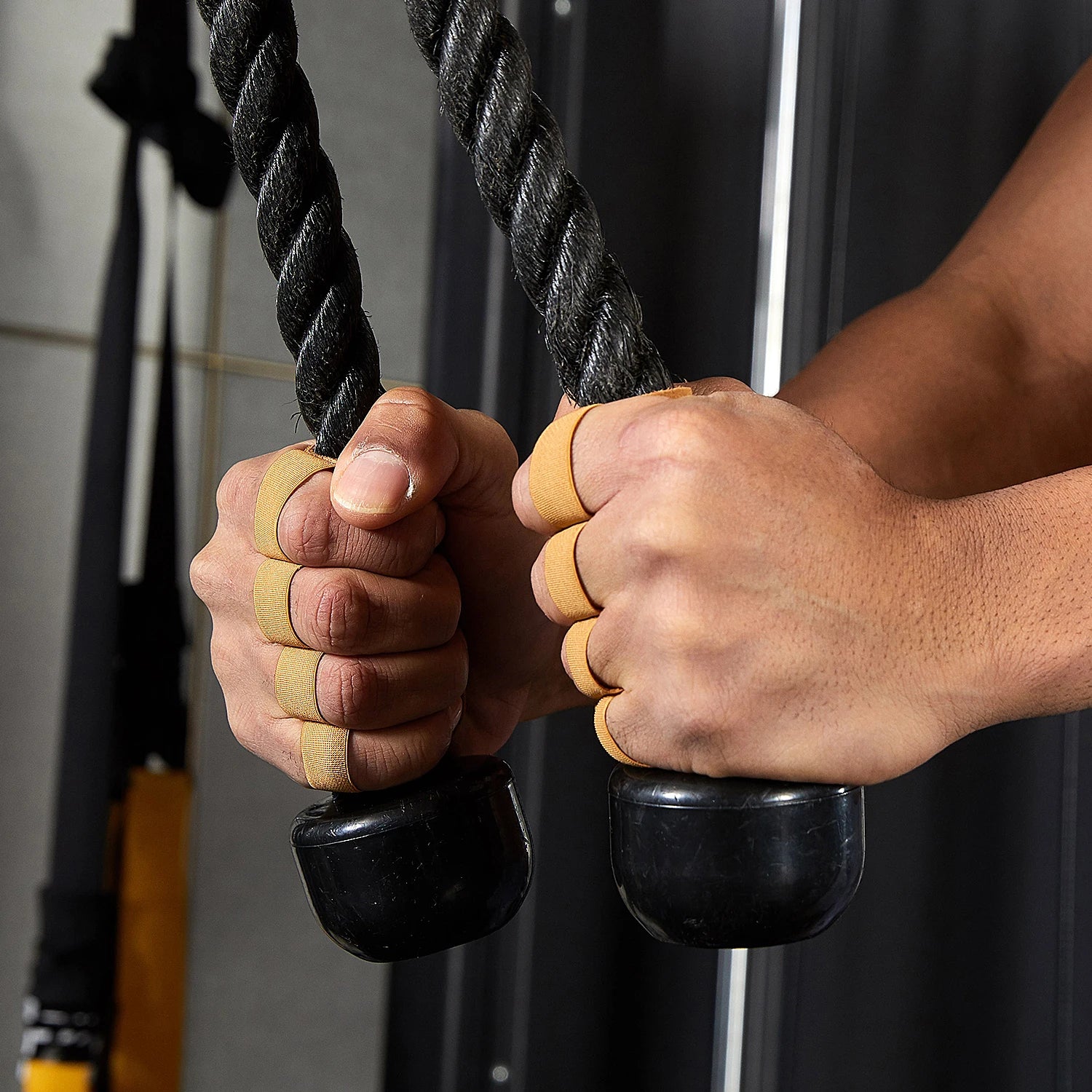 Cowhide Weightlifting Gloves — Palm Protection for Men and Women
