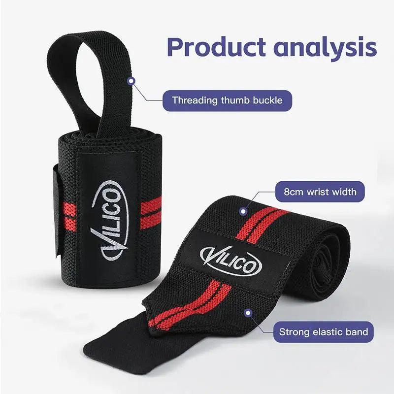 Wrist Support Wraps — Gym Wristbands & Protective Straps