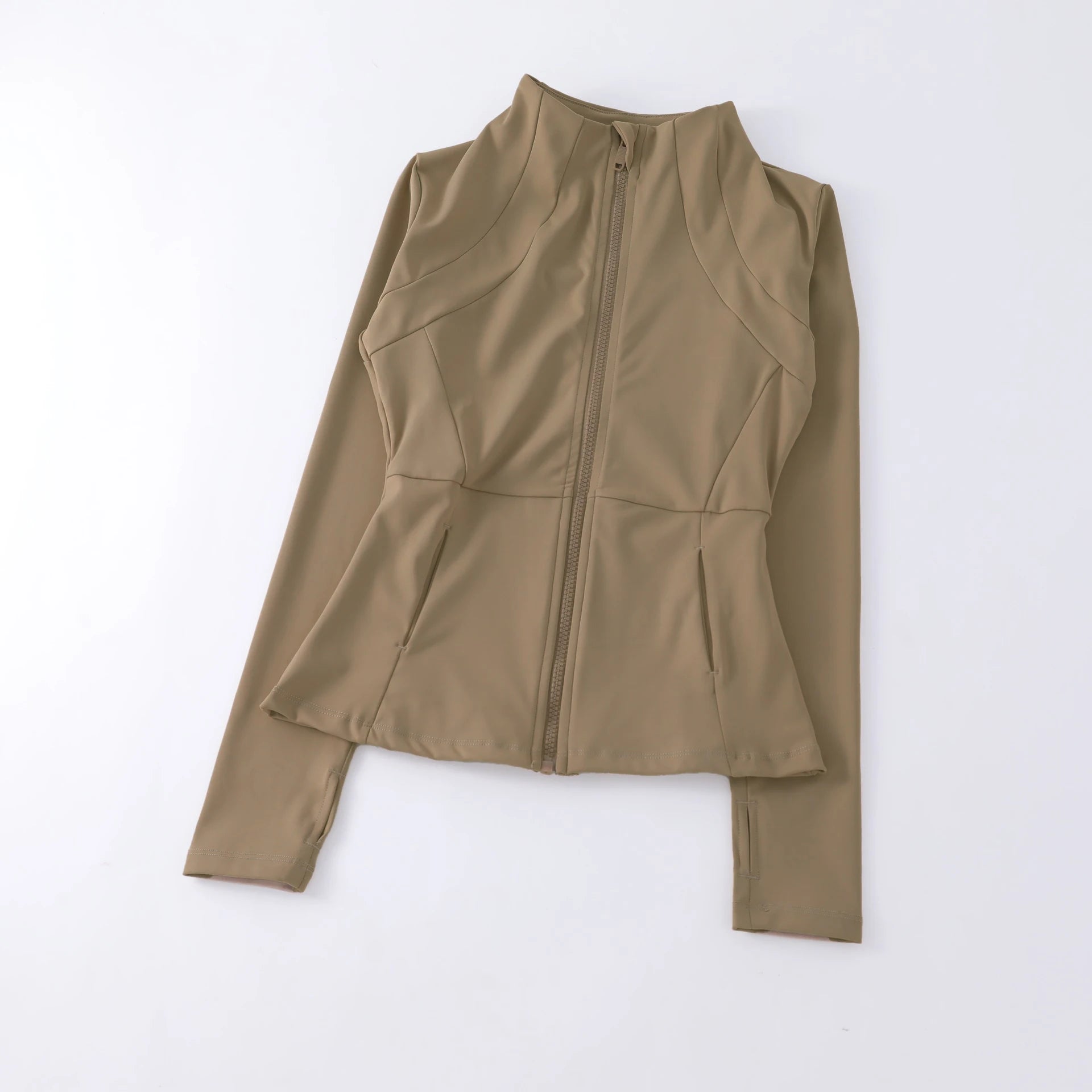 Women’s Windbreaker Sports Jacket — Long Sleeve Active Top