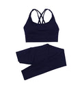 SOISOU Women’s Nylon Yoga Set — 2‑Piece Breathable Tracksuit