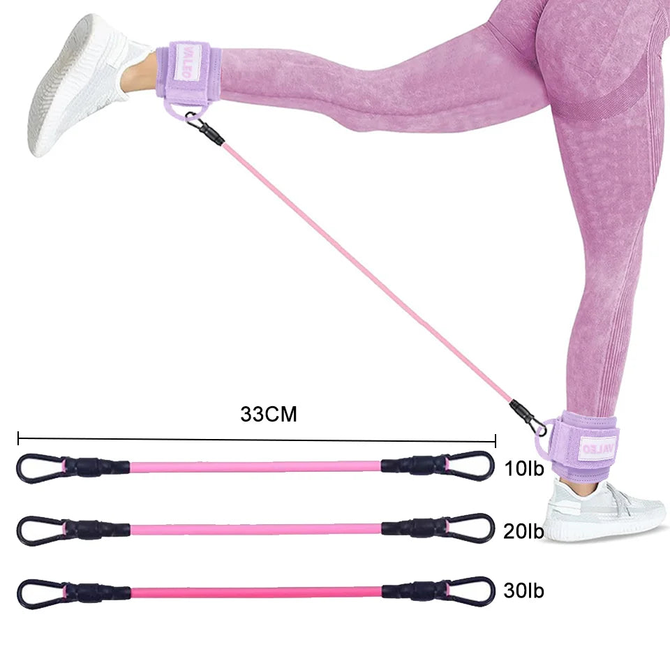 LOOGDEEL Ankle Strap Set — Unisex Resistance Cuffs with Padded Support