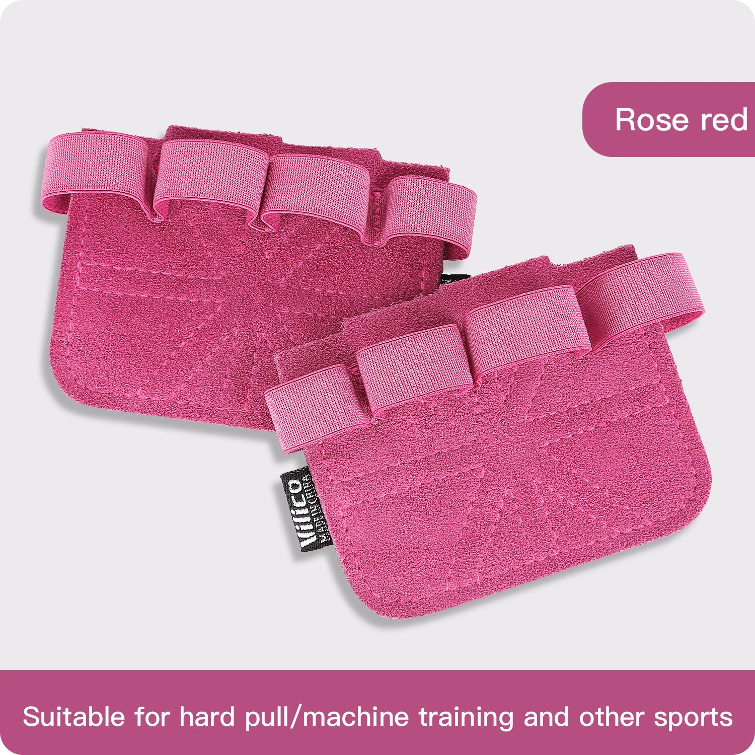 Cowhide Weightlifting Gloves — Palm Protection for Men and Women