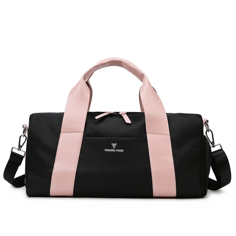 Waterproof Sport Duffel Bag for Women — Travel and Swim Gym Bag
