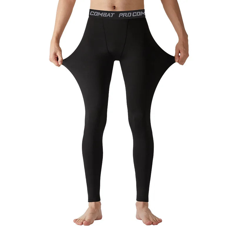 Cool Dry Compression Leggings — Men’s Athletic Baselayer Tights