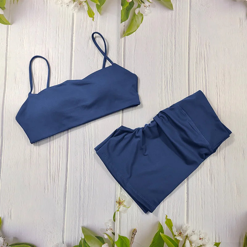 Butt Lifting Women’s Gym Set — High‑Waist Shorts and Training Underwear
