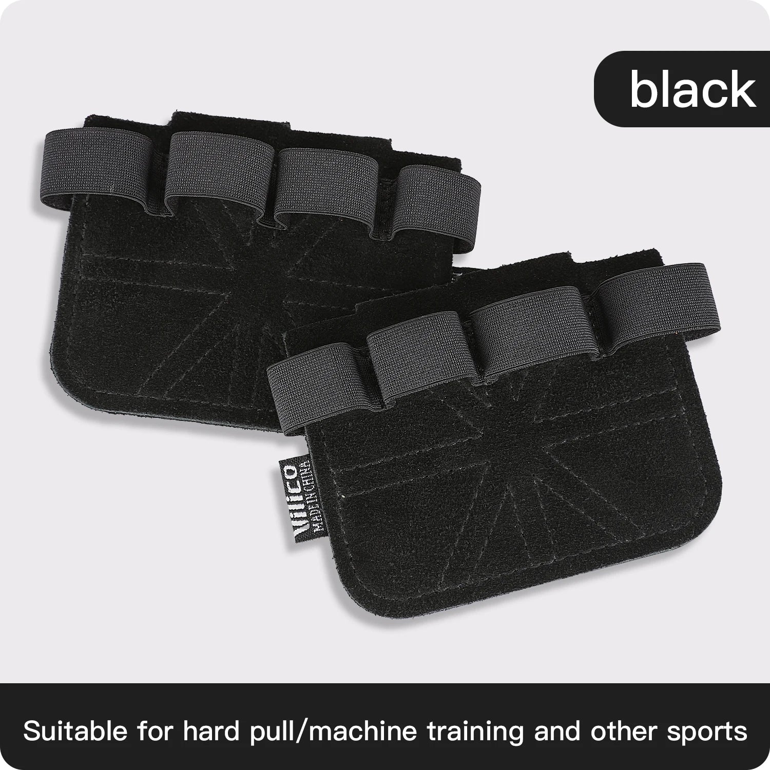 Cowhide Weightlifting Gloves — Palm Protection for Men and Women