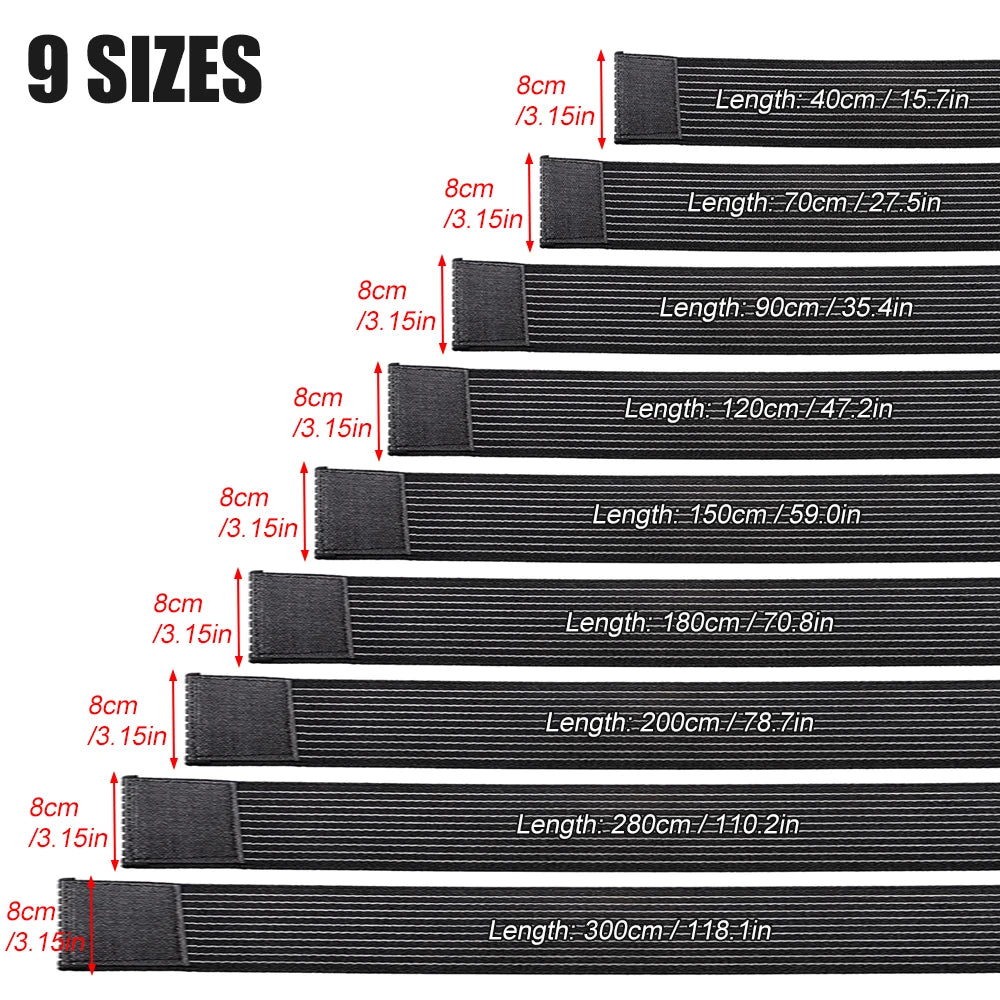 Adjustable Compression Wrap — 40–200cm Multi‑Use Support