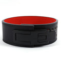 Cowhide Lever Powerlifting Belt — Leather Waist Support for Squat & Deadlift