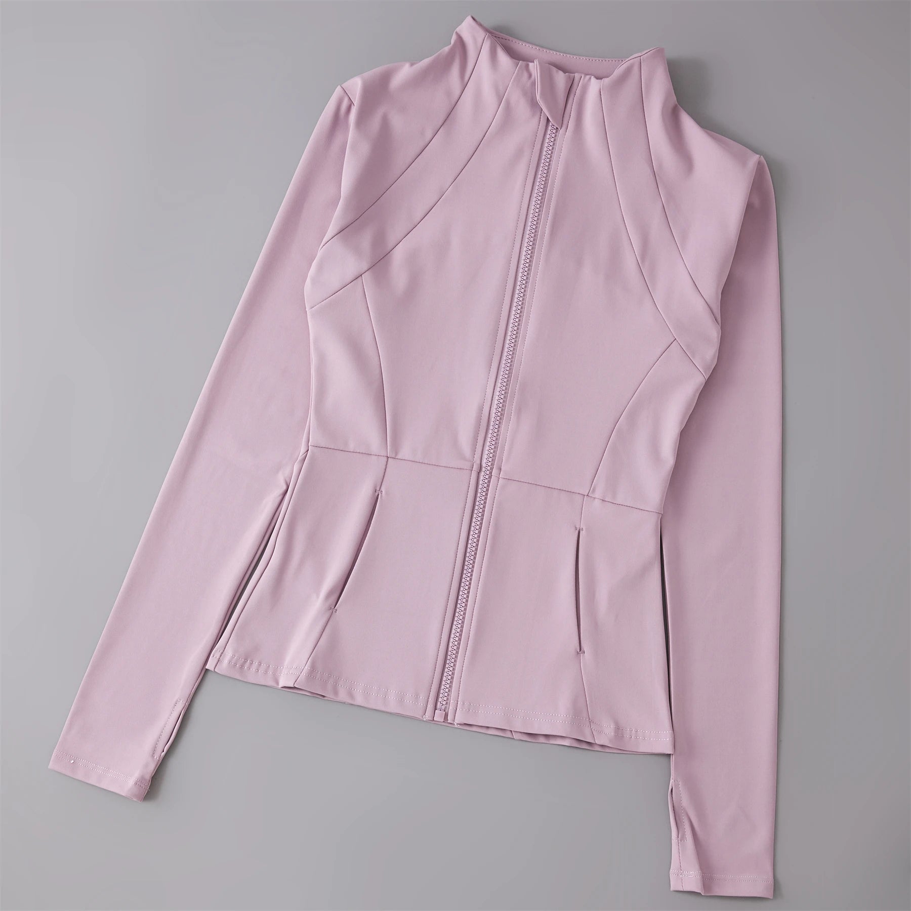 Women’s Windbreaker Sports Jacket — Long Sleeve Active Top