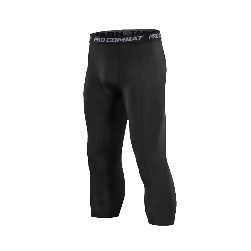Cool Dry Compression Leggings — Men’s Athletic Baselayer Tights