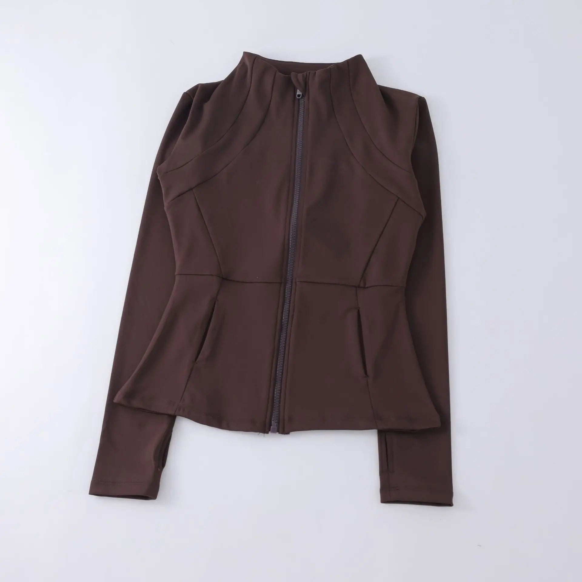 Women’s Windbreaker Sports Jacket — Long Sleeve Active Top