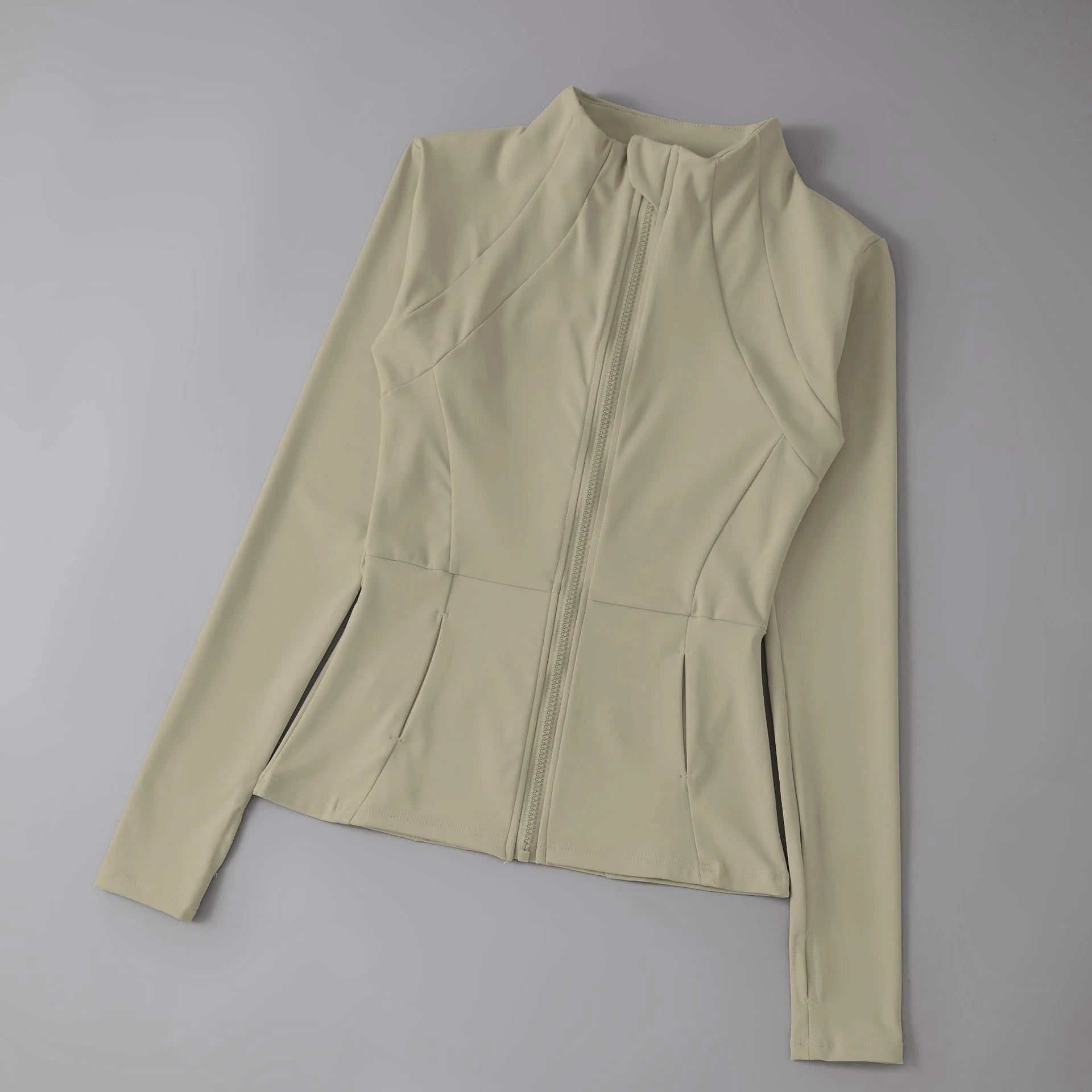 Women’s Windbreaker Sports Jacket — Long Sleeve Active Top