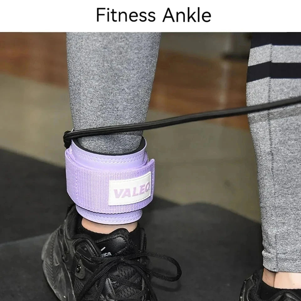 LOOGDEEL Ankle Strap Set — Unisex Resistance Cuffs with Padded Support