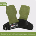 Cowhide Gym Grip Gloves 2‑Pack — Anti‑Skid Palm Protectors for Lifting