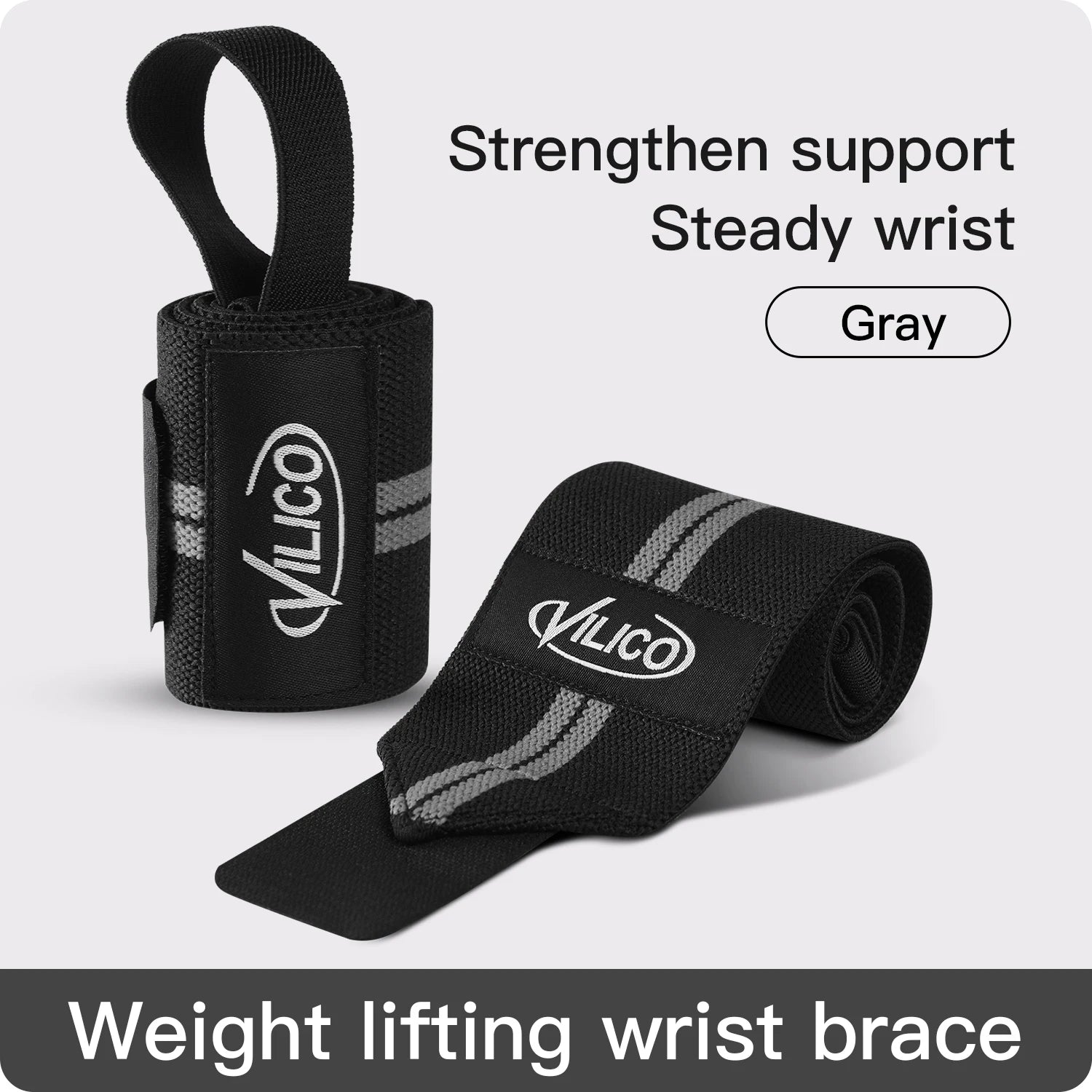 Wrist Support Wraps — Gym Wristbands & Protective Straps