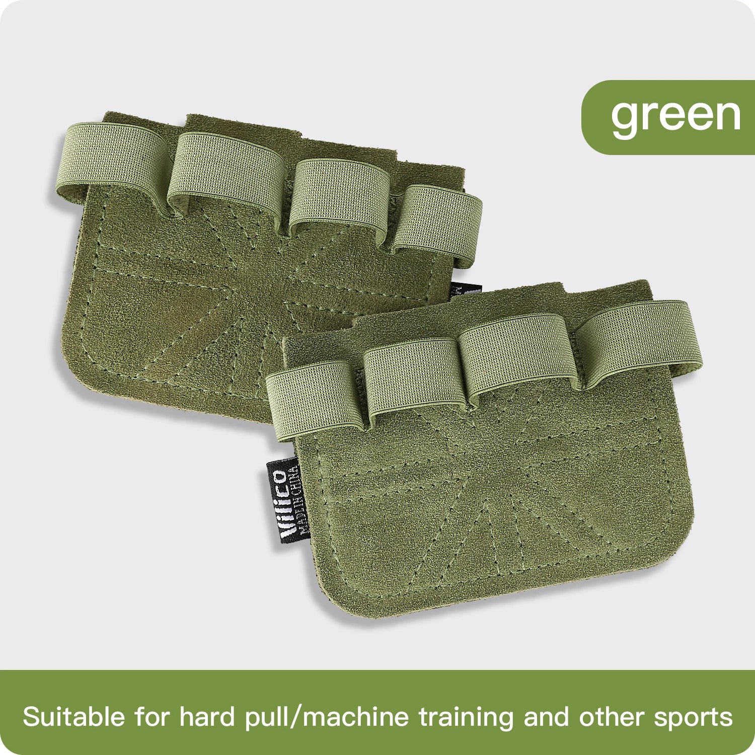 Cowhide Weightlifting Gloves — Palm Protection for Men and Women