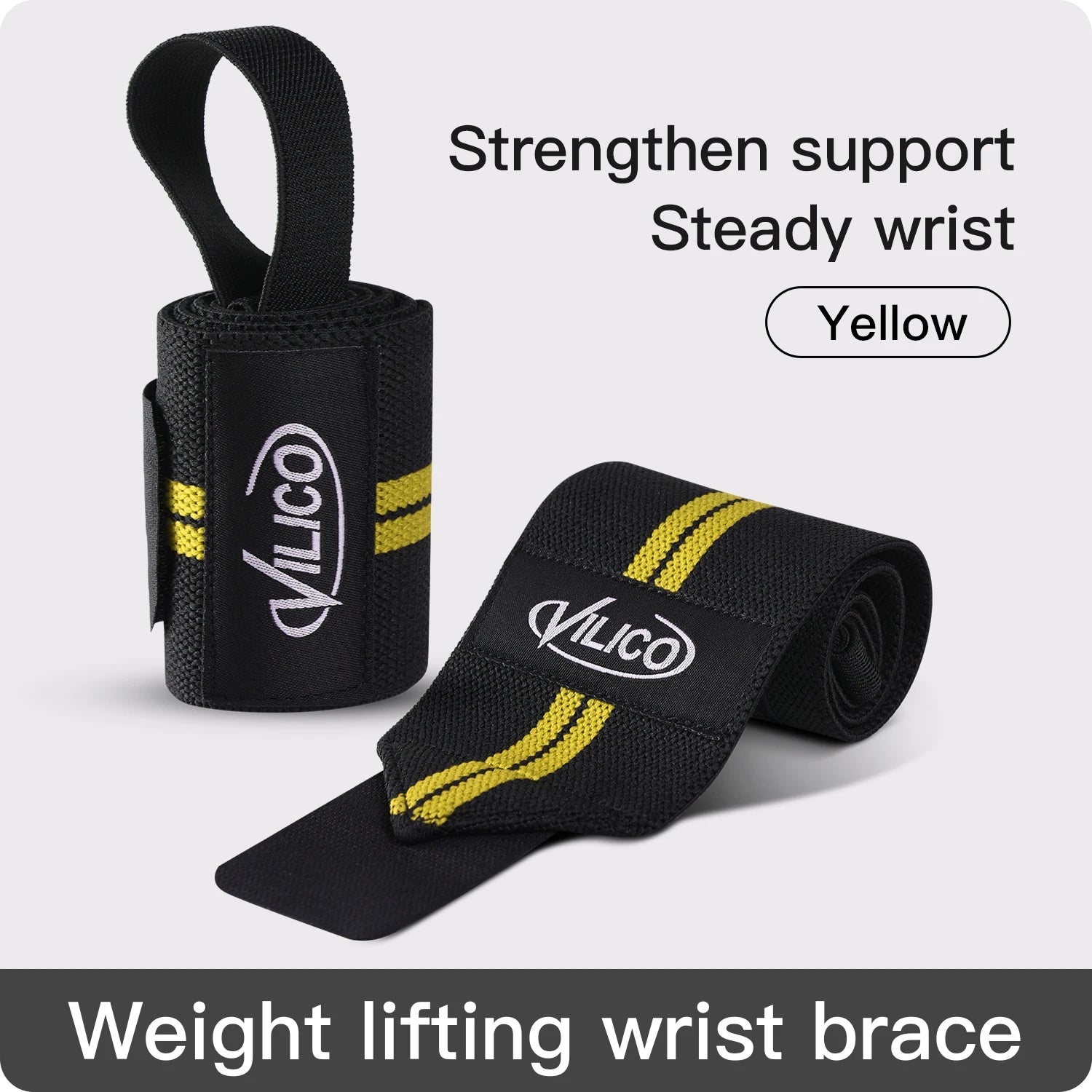 Wrist Support Wraps — Gym Wristbands & Protective Straps