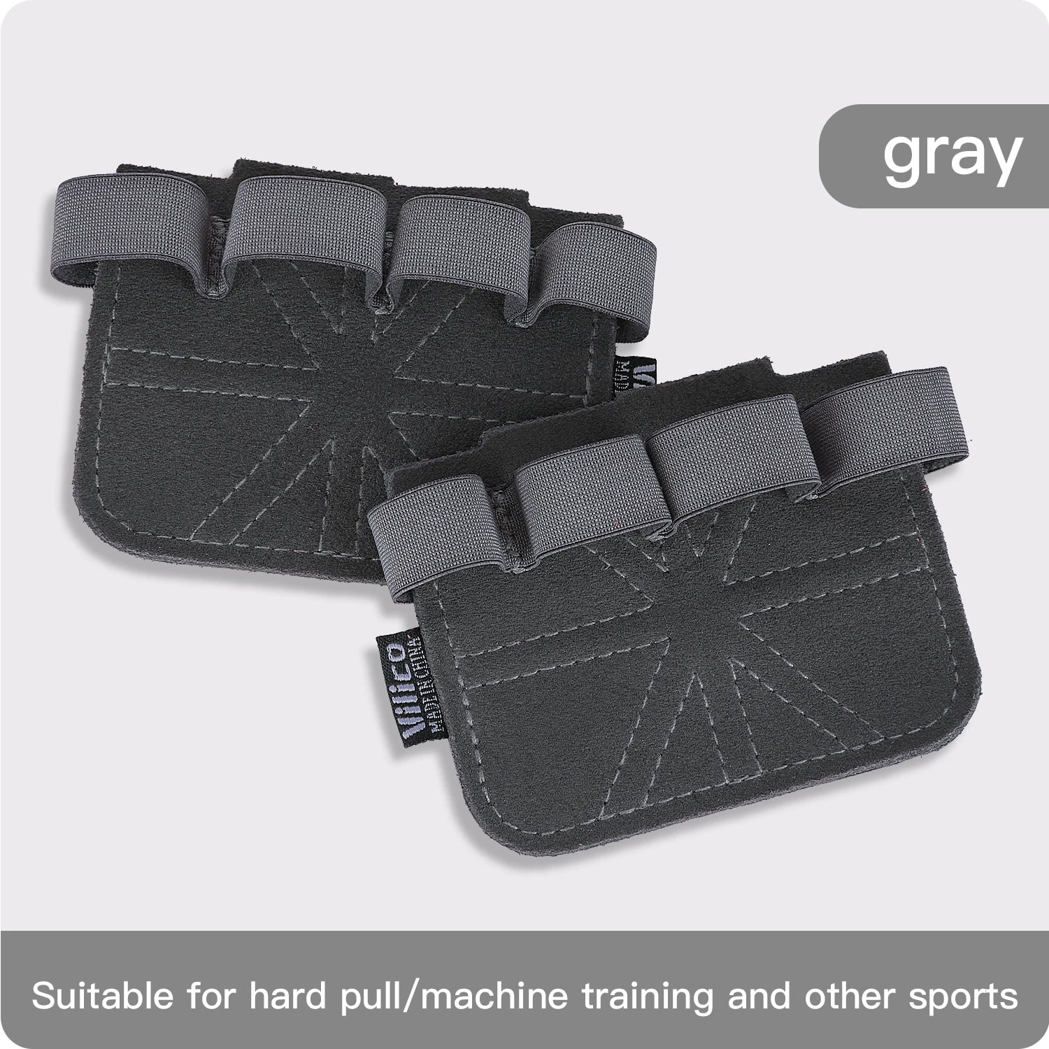 Cowhide Weightlifting Gloves — Palm Protection for Men and Women