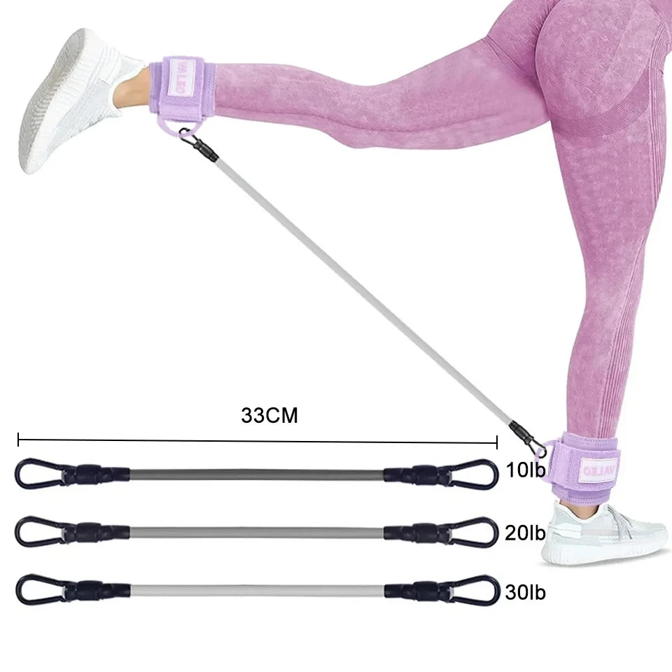 LOOGDEEL Ankle Strap Set — Unisex Resistance Cuffs with Padded Support